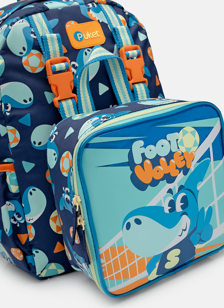 Mochila Costas com Lancheira Tubarão Futevôlei
