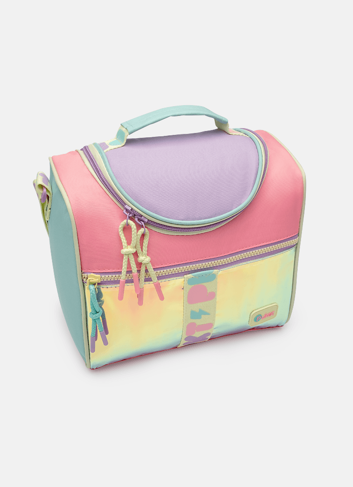 Bolsa Térmica Rosa Color Block