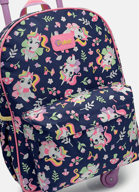 Kit Mochila + Lancheira Unicórnio Encantado
